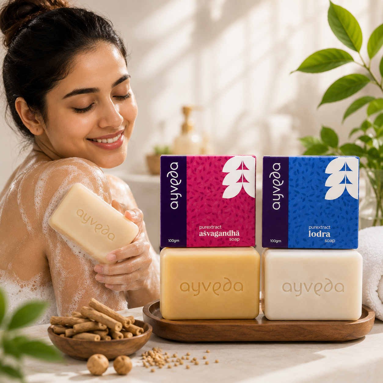 Asvagandha & Lodra Soap Combo