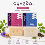 Purextract Aśvagandhā & Lodra Ayurvedic Soap Combo (2x100g)