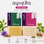 Ayveda Purextract Aśvagandhā & Nālpāmarādi Soap Combo (2x100g)